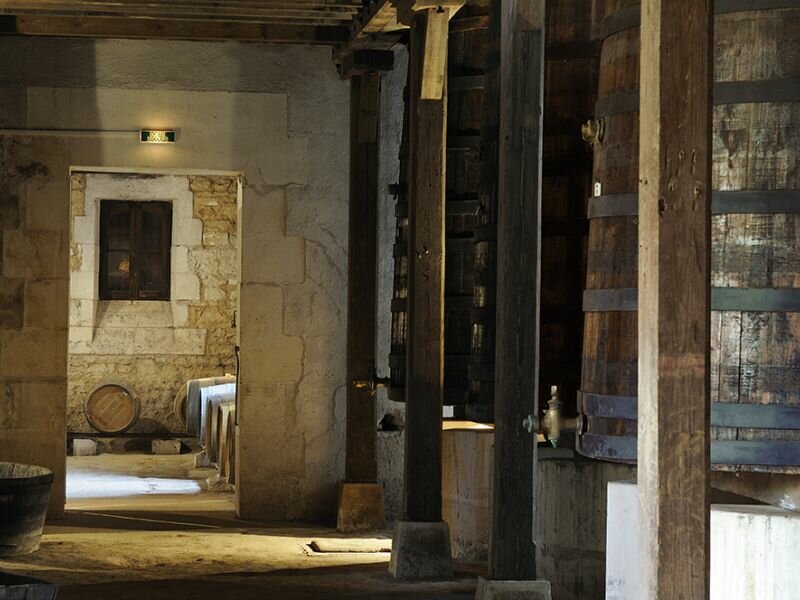 Musée du vin en Dordogne, les cuviers