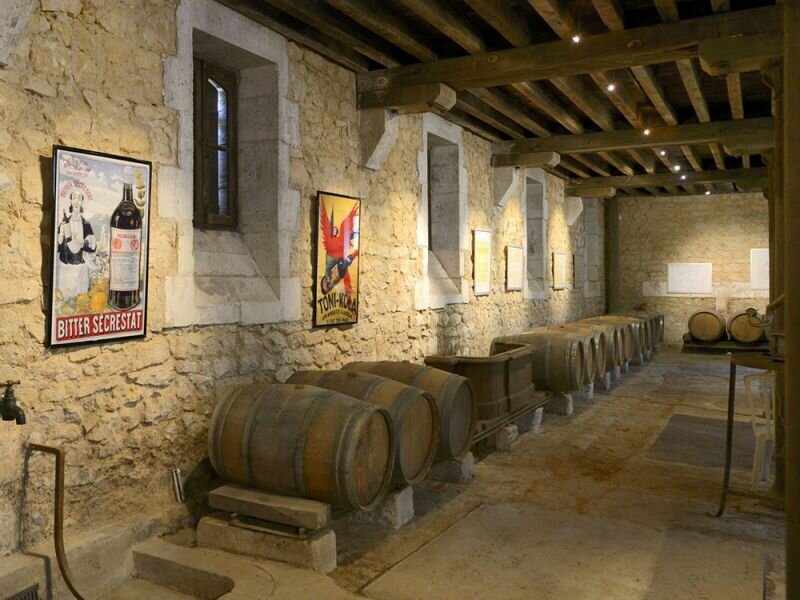 Musée du vin en Périgord, quelques tonneaux