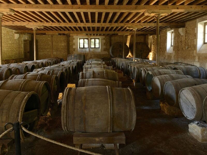 Musée du vin en Dordogne, tonneau